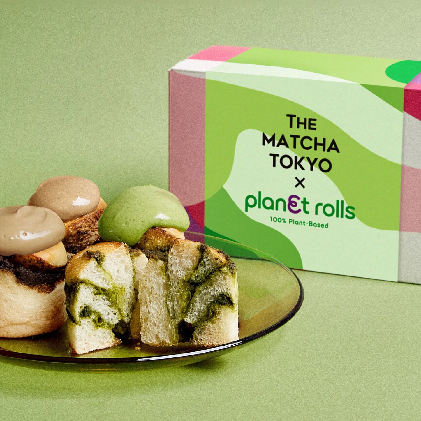 THE MATCHA TOKYO × planet rolls / 抹茶・ほうじ茶MIX